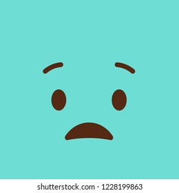 Sad Emoji icon design vector
