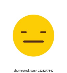 Sad Emoji icon design vector