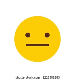 Sad Emoji icon design vector