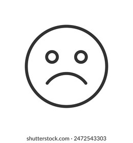 Icono de Emoji Triste - Icono de React Face