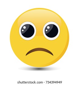 Sad Emoji Images Stock Photos Vectors Shutterstock