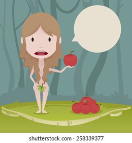 Sad Eve illustration