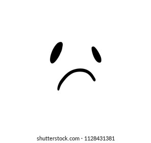 sad expression