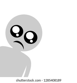 sad expression draw