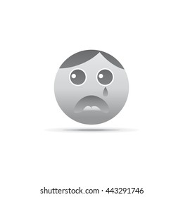 sad expression sign icon face