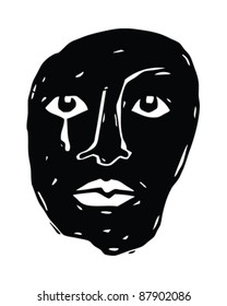 Sad face