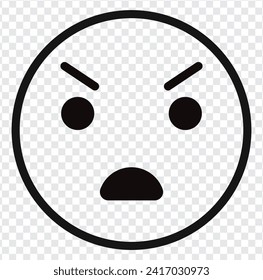 
Sad face emoticons . Sad Face line emoji. emoji line art vector icons for apps and websites, Customer review, satisfaction, feedback, mood tracker. emoticons for app and website design.