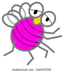 sad face fly 