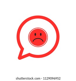 sad face icon