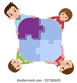 Sad family