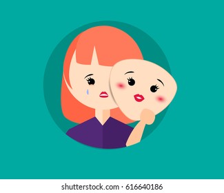 Fake Smile Mask Images Stock Photos Vectors Shutterstock