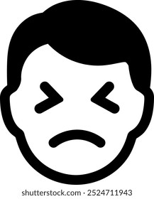 sad hurt cry tear crying bad sadness face 2409