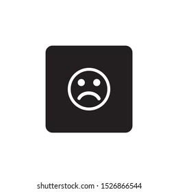 Sad icon sign symbol vector