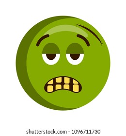 Sad injured emoji icon