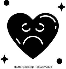 Sad Line, Vektorsymbol-Design