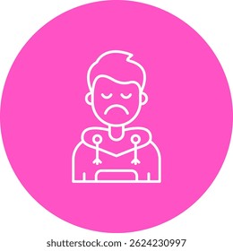 Sad Line, Vektorsymbol-Design