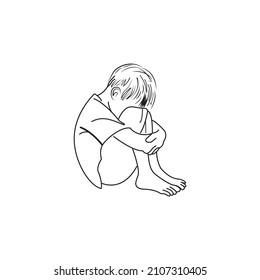 Sad logo icon vector illustration design