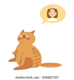 A sad, lonely cat dreaming of being adopted by a human