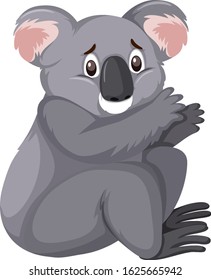 Happy Koala Cartoon Vector Illustration Stock Vector (Royalty Free ...