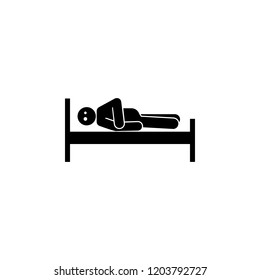 sad, man icon. Element of man negative character icon for mobile concept and web apps. Detailed sad, man icon can be used for web and mobile