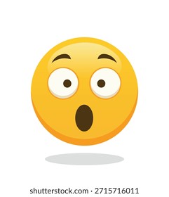 Triste derretimiento Emoji Vector de la cara
