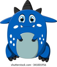sad monster cartoon