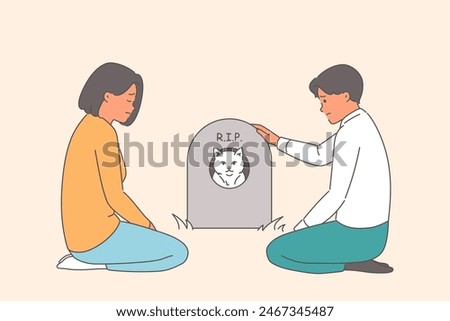 Similar – Image, Stock Photo Die and become! | The seed of the new is still wrapped in the old protective mantle | Awakening | Spring.