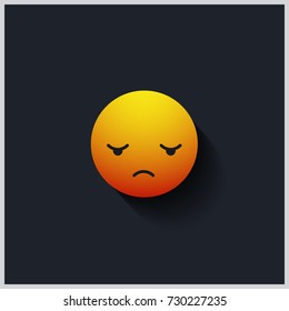 sad round man
