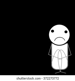 sad stick figure