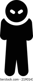 sad Vector illustration on a transparent background.Premium quality symbols.Glyphs vector icon for concept and graphic design.