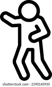sad Vector illustration on a transparent background.Premium quality symbols.Thin line vector  icon for concept and graphic design.
