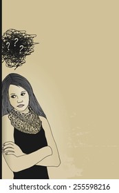 Sad woman