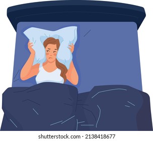 1,676 Sad girl bed Stock Illustrations, Images & Vectors | Shutterstock