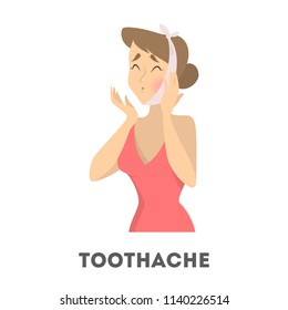 Strong toothache