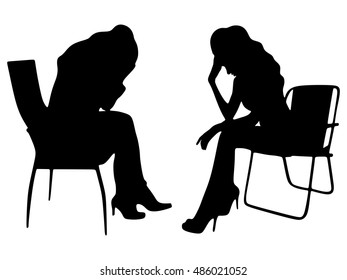sad women