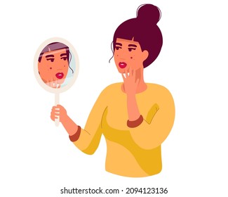 Face with pimples Images, Stock Photos & Vectors | Shutterstock