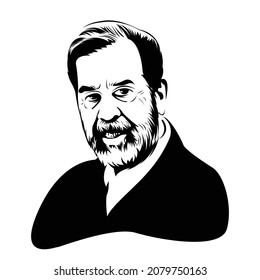 Saddam Hussein(1937 - 2006 )Iraq, Saddam Hussein Abd Al-Majid Al-Tikriti Was An Iraqi Politician Who Served As The Fifth President Of Iraq From 16 July 1979 Until 9 April 2003.