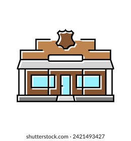saddlery store color icon vector. saddlery store sign. isolated symbol illustration