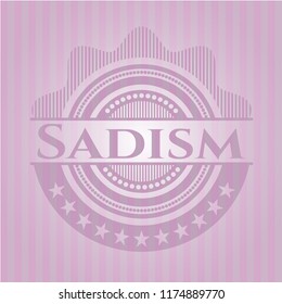 Sadism pink emblem