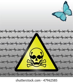 Sadly wildlife cannot read hazard warning signs