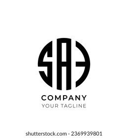 SAE, SAM letters abstract Logo monogram Design 