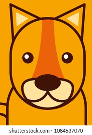 safari animals cartoon