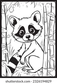 Safari Animals Coloring Pages for Kids