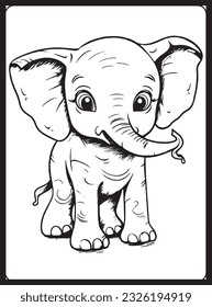 Safari Animals Coloring Pages for Kids