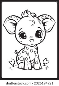 Safari Animals Coloring Pages for Kids