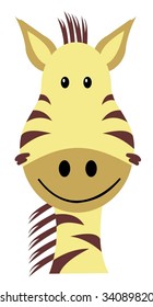 Safari Giraffe Vector Illustration