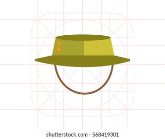 Safari hat icon