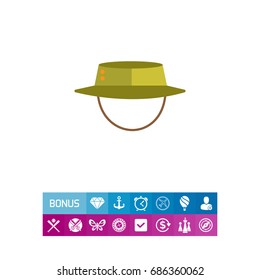 Safari hat icon