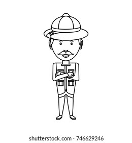 safari hunter design