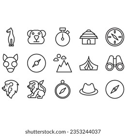 The Safari icon is black white